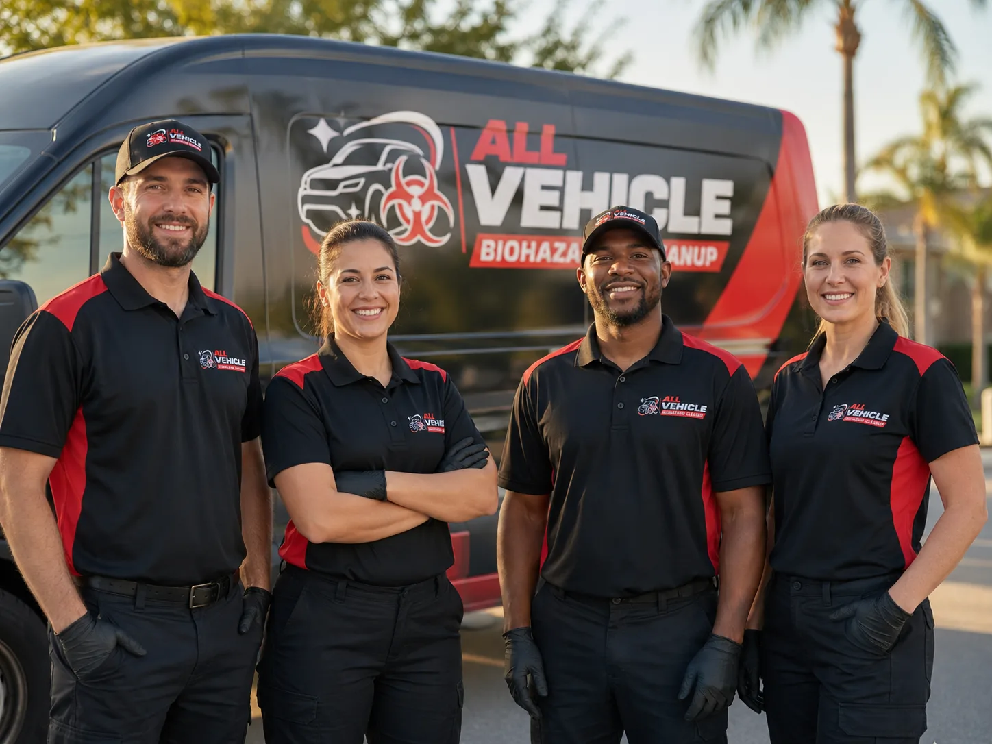 Vehicle Biohazard Cleanup company in Evans, LA